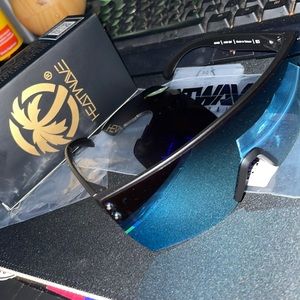 Heatwave visuals Lazer face